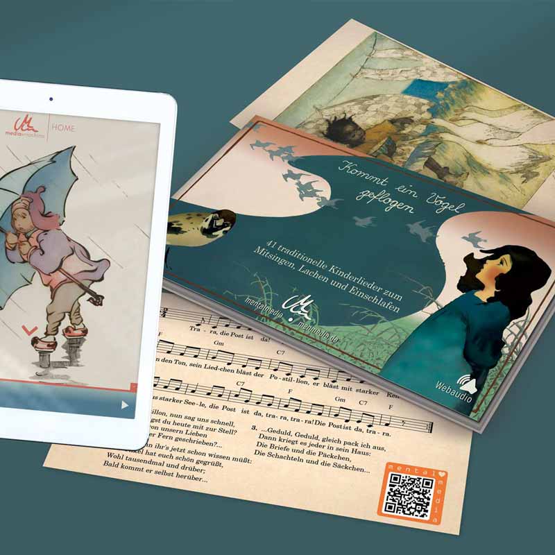 <input type="button" class="sliderbutton" onclick="window.open('https://mediamagica.de/produkt/kommt-ein-vogel-geflogen-liederbuch-mit-41-klassischen-kinderliedern/'); return false;" value="Anschauen" /></button><br/><p style="margin-top:10px;">Kommt ein Vogel geflogen - 41 Kinderlieder die jeder kennen sollte<br/>Audio-Kinderliederbuch</p>